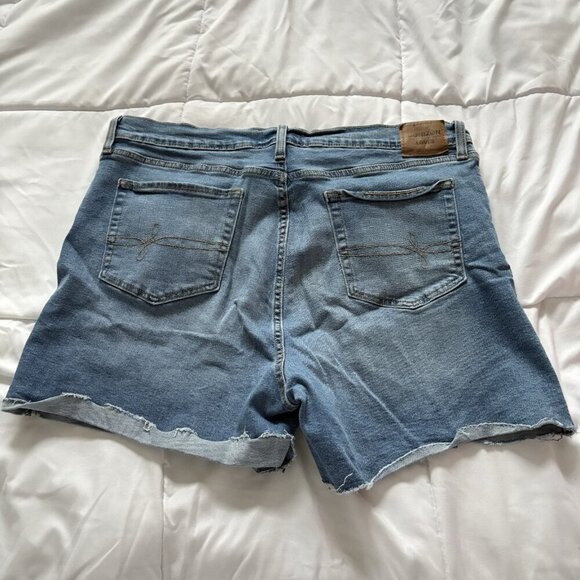 Denizen From Levis Jean Shorts Womens 18 W34 Vintage High Rise Blue Denim - Picture 7 of 7